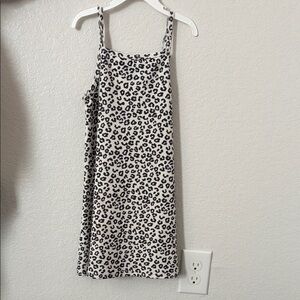 Limited Too Black and White Animal Print Dress